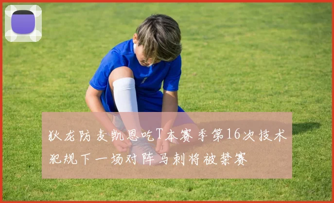 狄龙防麦凯恩吃T本赛季第16次技术犯规下一场对阵马刺将被禁赛